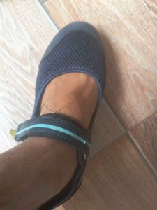 Navy Mary Jane Water Shoes - Size 6