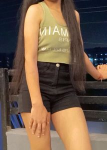 Combo Of Two Crop Tank Tops