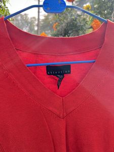 Women Sweater (Brick Colour)