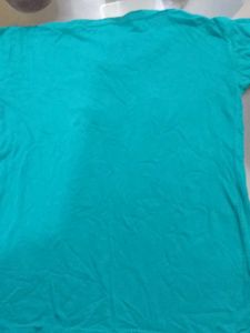Turquoise &#39;Young&#39; Graphic Tee