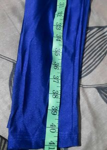 Elegant Blue shimer Leggings XL size