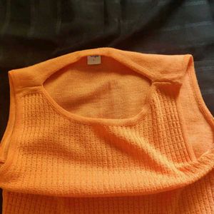 Light Orange Pullover