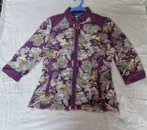 Floral Print Jacket