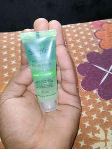 Simple Face Wash+Moisturizer