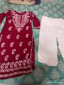 Kurta Set Maroon