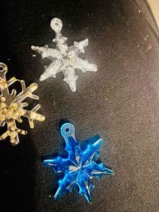 Snowflake Charms (Set of 5)