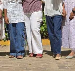 White Baggy Jean