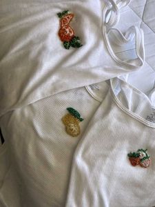 Cream Tank Top Sunflower