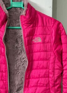 Pink North Face Reversible Jacket Original