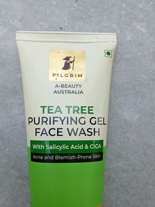 PILGRIM TEA TREE PURIFYING GEL FACE WASH
