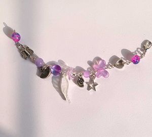 Magical Floral Purple Bracelet