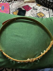 Vintage Gold Lakshmi And Manga Temple Waist Belt