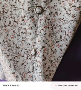 Floral Print Skirt