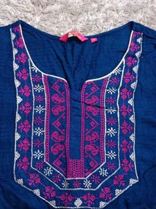 Embroidered Tunic Top