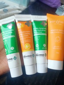 Combo ❤️ Of All The Derma Co Skincare Kit ✨