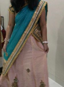 Ghagra With Elegant Ethnic Skirt