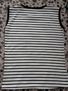 Striped Sleeveless Top