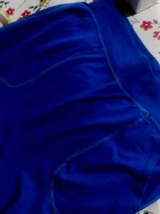 LYRA Royal Blue Leggings With Pocket.