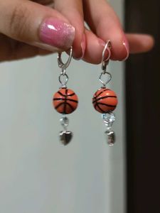 Basketball Earrings