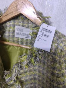 Vintage Tweed Fringe Jacket
