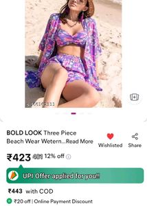 Beach Dress With Shirt Bra And Bottoms