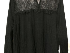 Black Long Sleeve Top