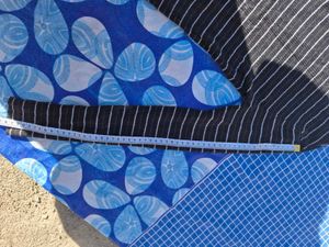 Striped Mock Neck Top