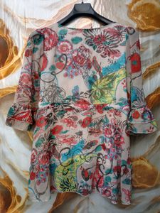 New With Tag Korean Flair Cute Top