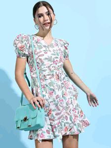 Ruffle End Dress