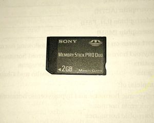 Memory Stick Pro Duo Sony Brand 2GB