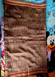 Elegant Design . Cotton Blend Saree. ...