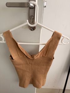 Ribbed Knit Crop Top