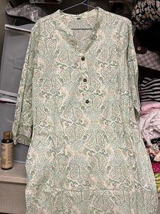 Blue Short Kurti
