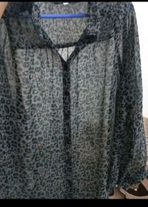 Chita Print Georgette Top
