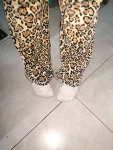 Y2k Baggy Leopard, Cheetah, Print Pants,Lower