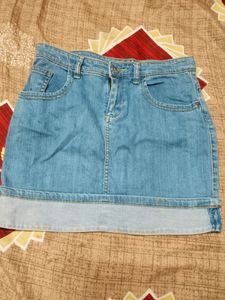 Denim Skirt