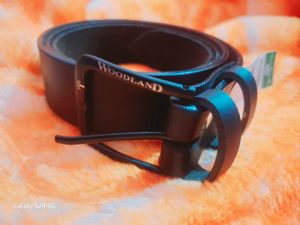 Woodland Leather Belt For Men&#39;s