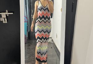 Maxi Side Cutout Dress