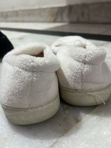 Premium White Winter Casual Shoes