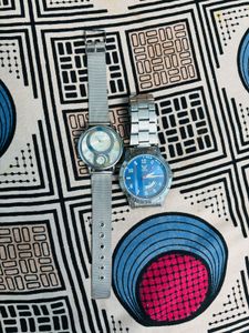 ⌚ Stylish Wristwatch Pair – Quartz Movement