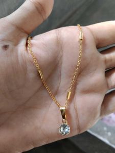 Gold  Plated Chain Necklace