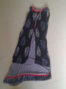 Cotton And Rayon Fancy Gown