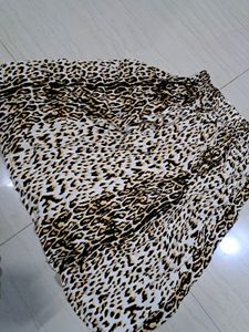 Leopard Print Skirt