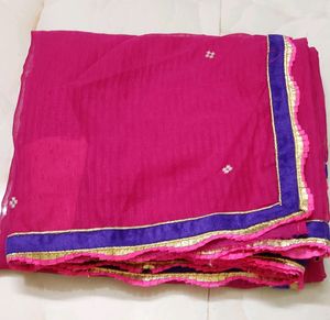 😍💖Beautiful Pink Saree 💖😍