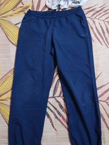 Navy Blue Track Pants