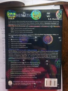 R.D. Sharma Mathematics - Class X with mcq book