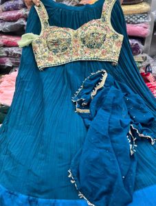 🔥 Combo of 3 Designer Lahenga 🔥