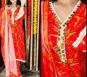 Viscose muslin - pro premium Apple cut suit set