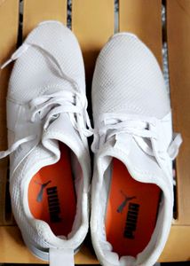 Puma White Shoes , For Women , Authentic Pum