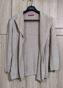 Knitted Metallic Shrug